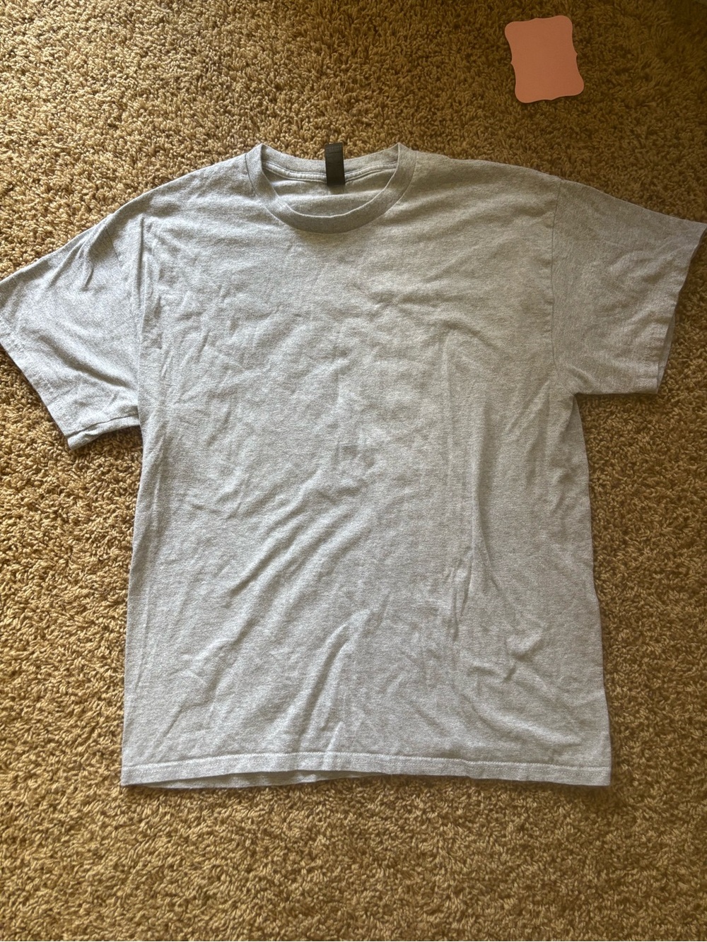 Gildan Men’s Crewneck T‑Shirt in Heather Gray